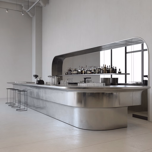 Minimalist Spatial Interior Architecture Studio